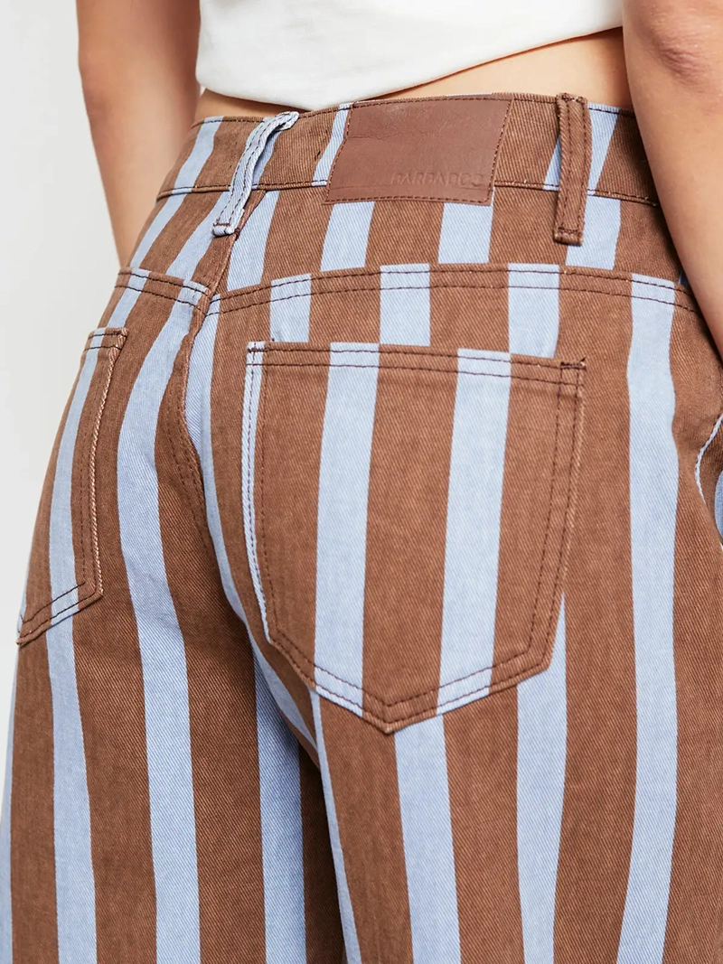 JEANS MUJER BARBADOS ALGODÓN STRIPE - 4