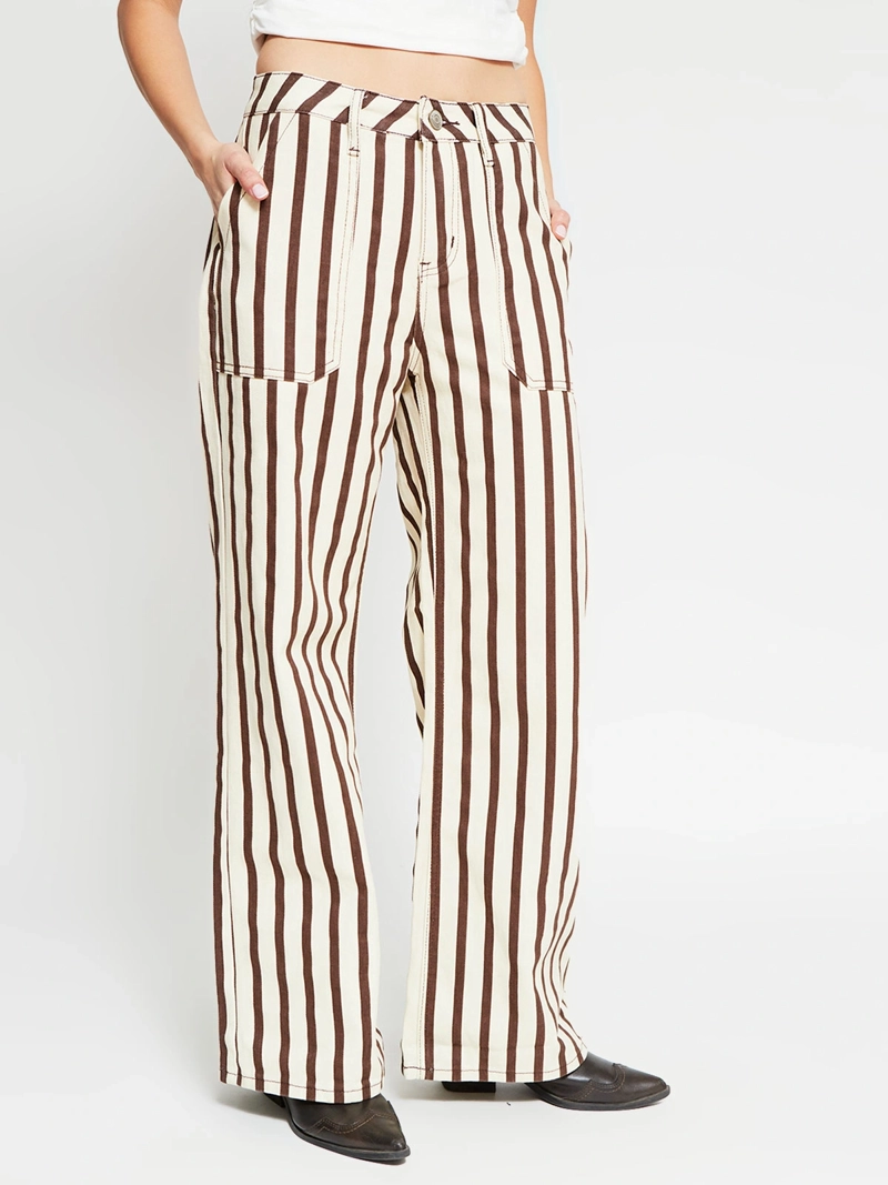 JEANS MUJER BARBADOS ALGODÓN STRIPE - 2