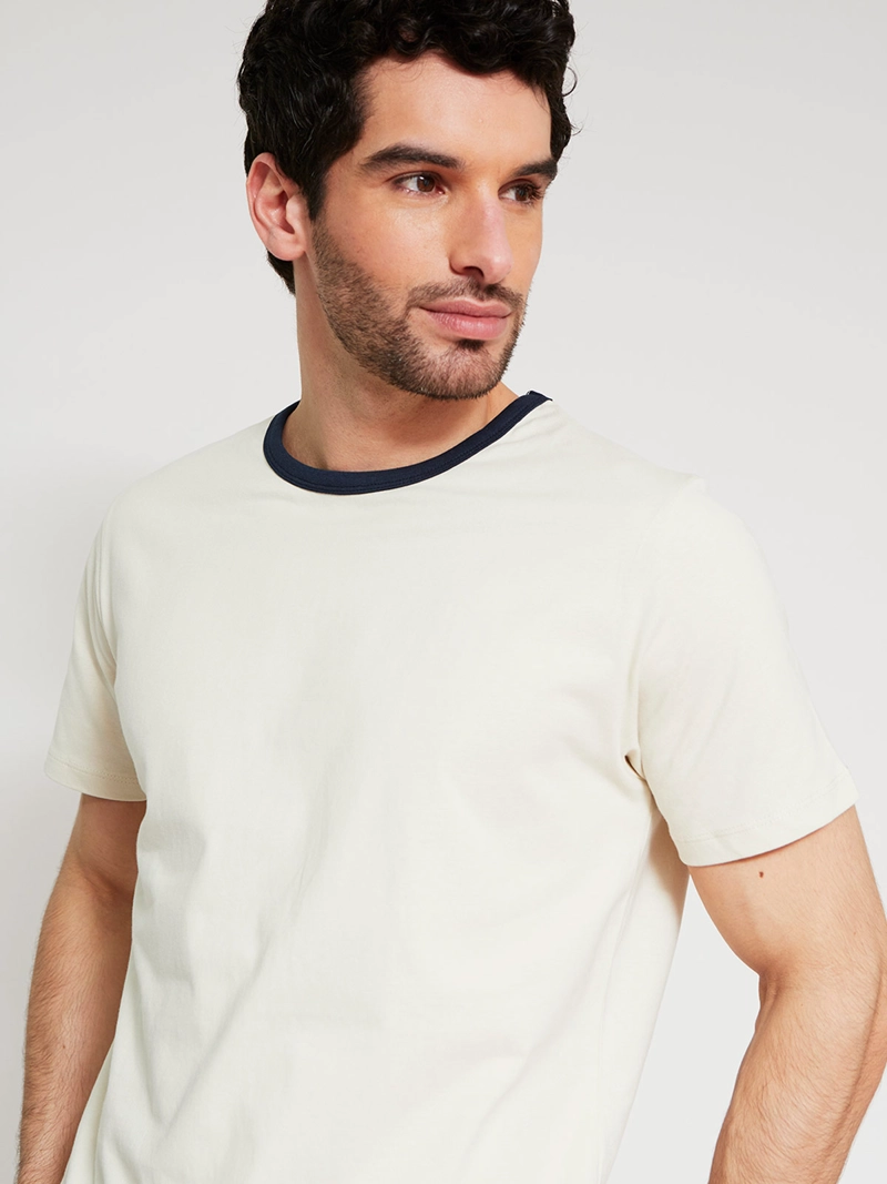 POLERA HOMBRE MARQUIS ALGODÓN MANGA CORTA - 3