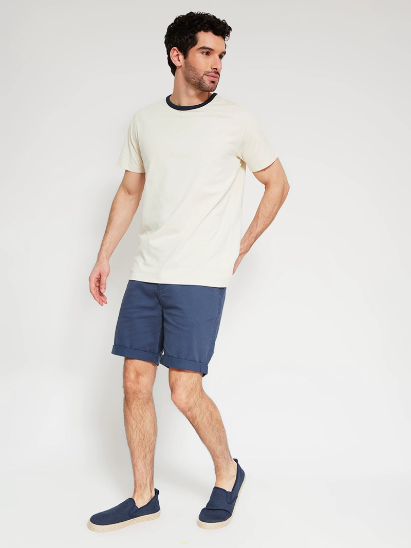 POLERA HOMBRE MARQUIS ALGODÓN MANGA CORTA - 4