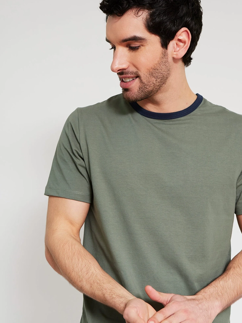 POLERA HOMBRE MARQUIS ALGODÓN MANGA CORTA - 3