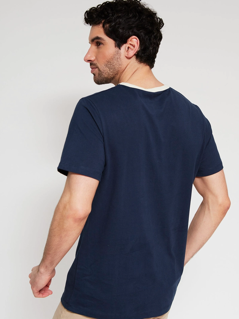 POLERA HOMBRE MARQUIS ALGODÓN MANGA CORTA - 2
