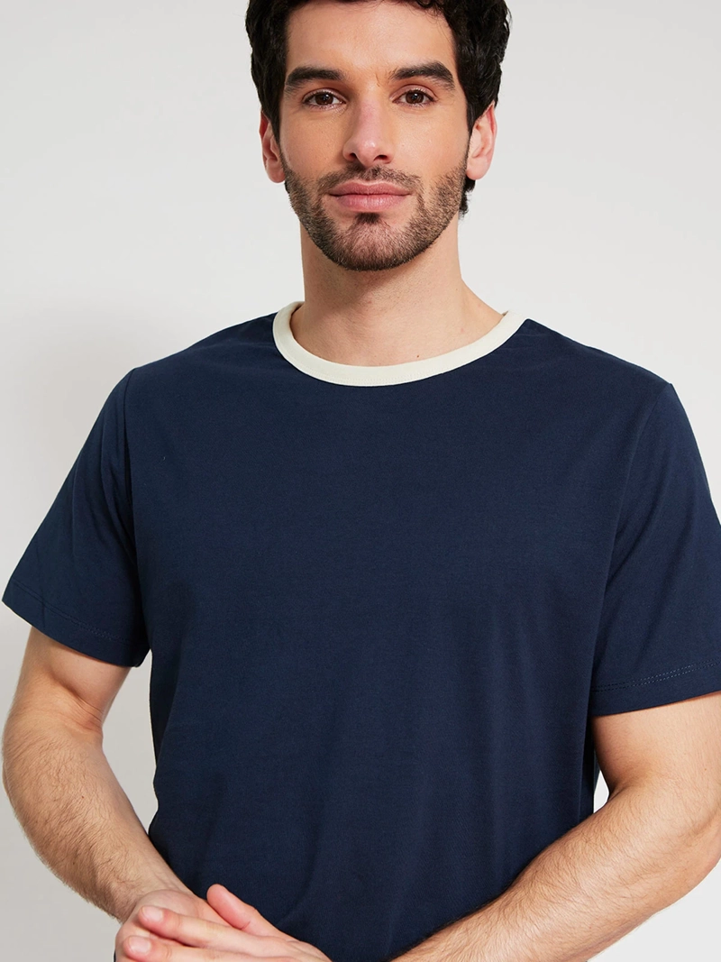 POLERA HOMBRE MARQUIS ALGODÓN MANGA CORTA - 3