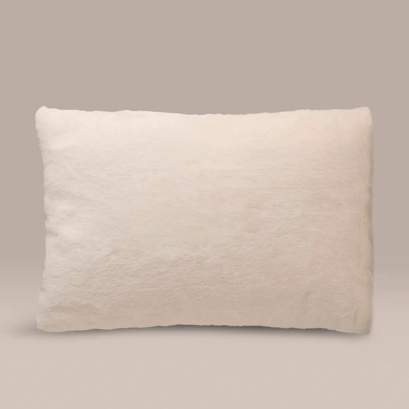 COJÍN RIPLEY HOME NEW PELUDO 50X50 CM IVORY - 1