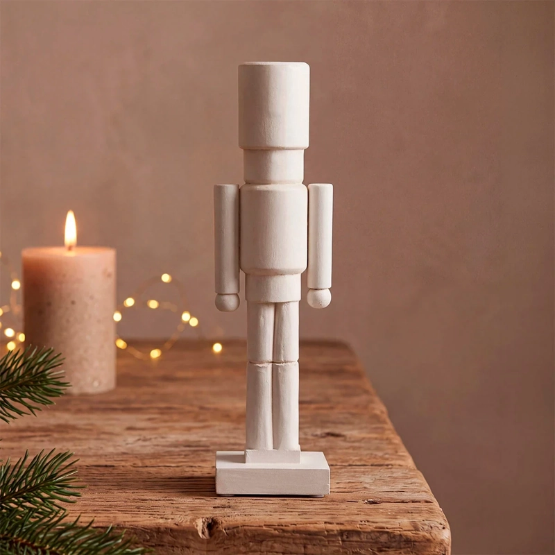 ADORNO NAVIDEÑO MAISON LINETT SOLDADO MADERA - 1