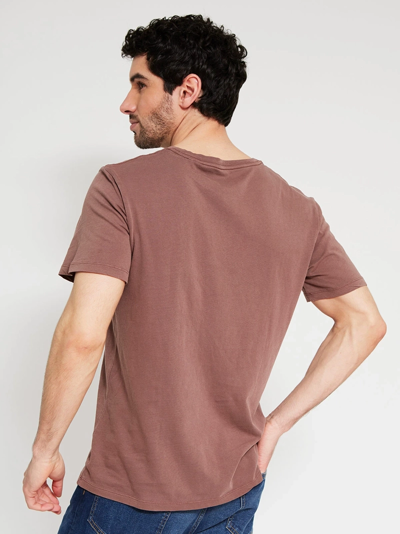 POLERA HOMBRE MARQUIS ALGODÓN MANGA CORTA LAVADA - 2