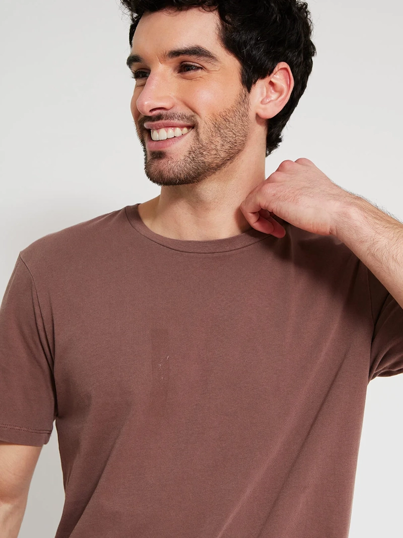 POLERA HOMBRE MARQUIS ALGODÓN MANGA CORTA LAVADA - 3