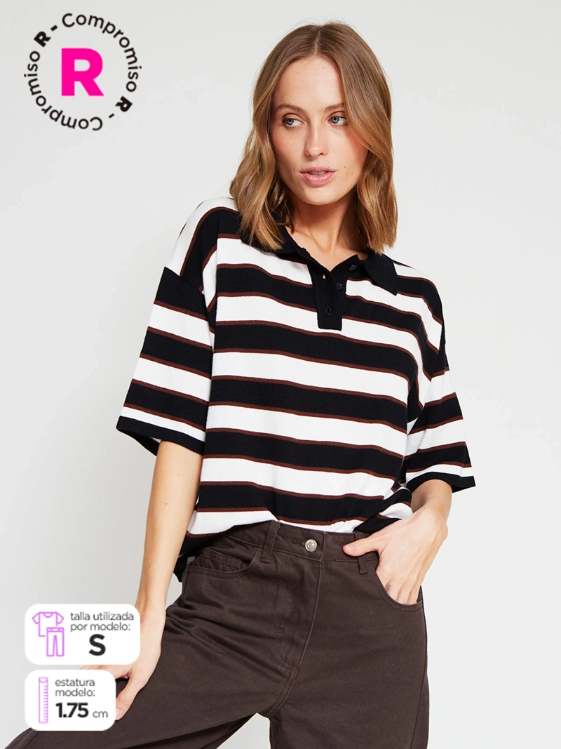 SWEATER MUJER MARQUIS RAYADO