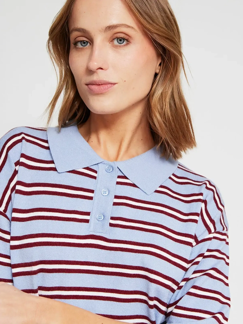 SWEATER MUJER MARQUIS RAYADO - 4