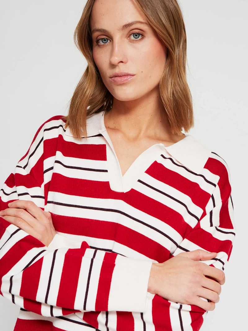 SWEATER MUJER MARQUIS CUELLO POLO - 4