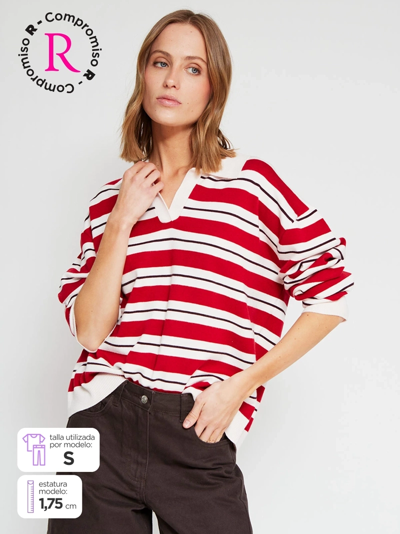 SWEATER MUJER MARQUIS CUELLO POLO