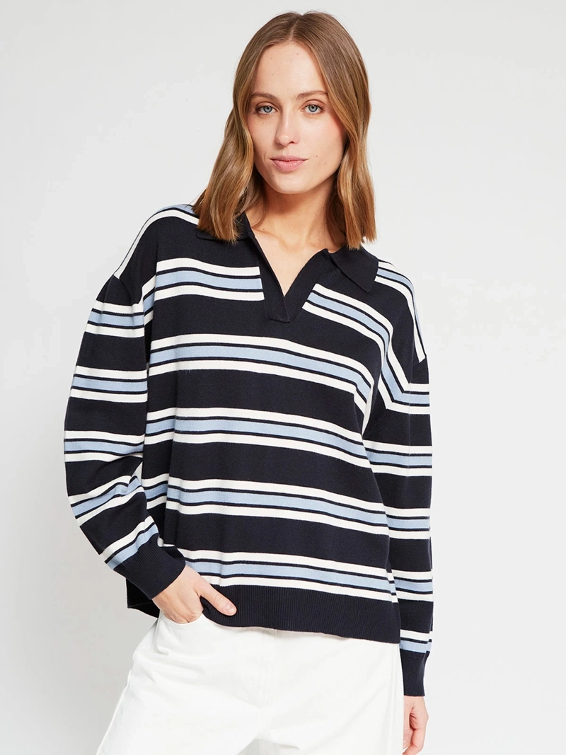 SWEATER MUJER MARQUIS CUELLO POLO - 2