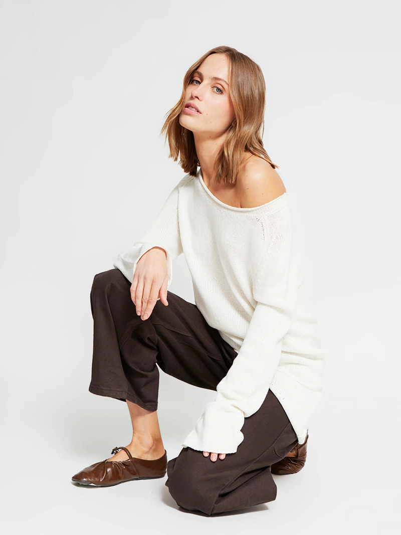 SWEATER MUJER MARQUIS ALGODÓN ASIMÉTRICO - 5