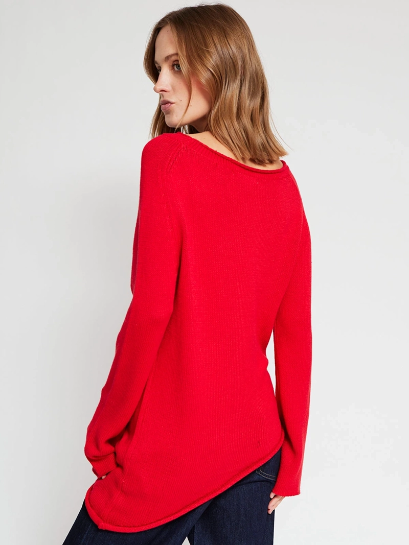SWEATER MUJER MARQUIS ALGODÓN ASIMÉTRICO - 3