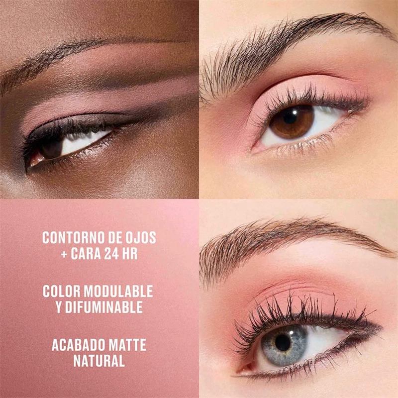 SOMBRA DE OJOS MAC MULTISCULPT MATTE LIQUID EYESHADOW AND ALL-OVER COLOUR VELVET TEDDY 4ML - 4