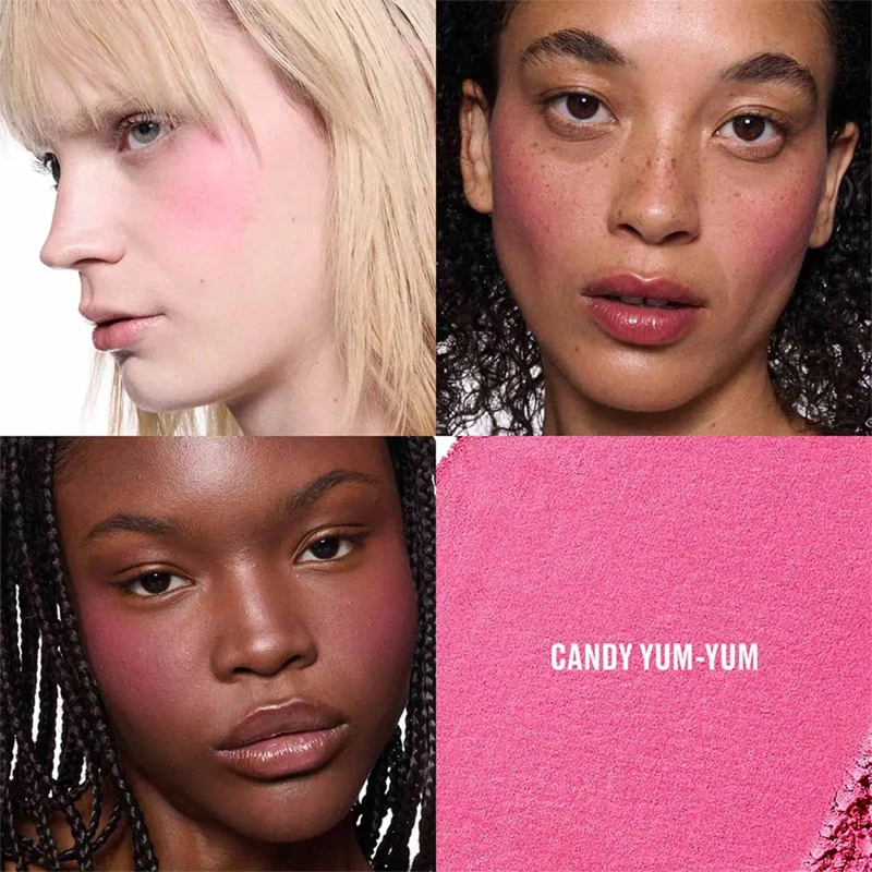 RUBOR EN POLVO MAC SKINFINISH COLORSTRUCK BLUSH CANDY YUM YUM 4G - 3