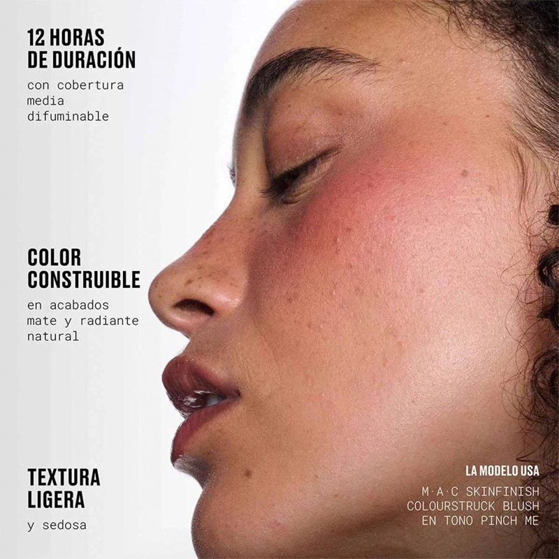 RUBOR EN POLVO MAC SKINFINISH COLORSTRUCK BLUSH PEACHTWIST 4G - 6
