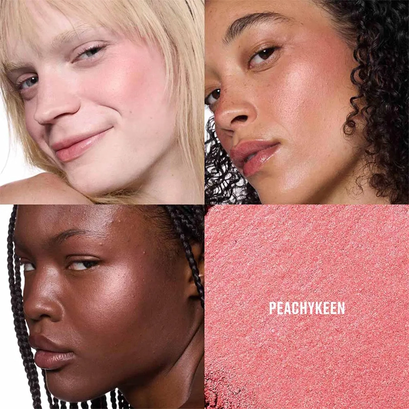 RUBOR EN POLVO MAC SKINFINISH COLORSTRUCK BLUSH PEACHYKEEN 4G - 3