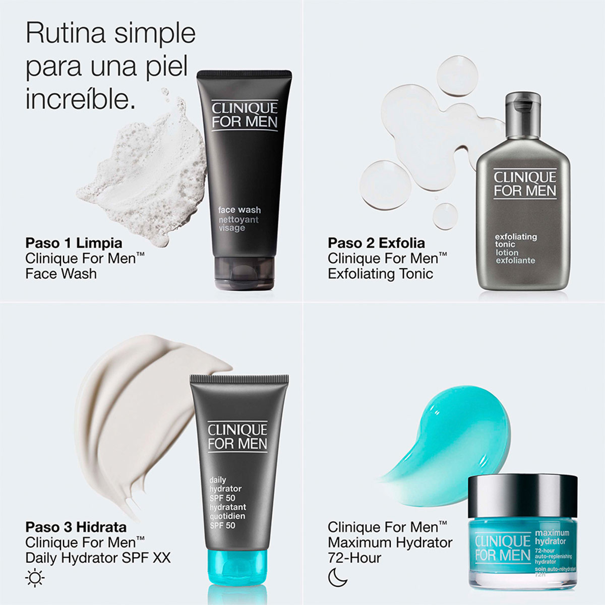 CREMA HIDRATANTE HOMBRE CLINIQUE DAILY HYDRATOR SPF50 75ML - 7