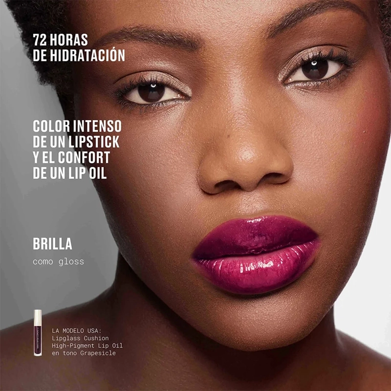 ACEITE LABIAL MAC LIPGLASS CUSHION HIGH PIGMENT OIL - 7
