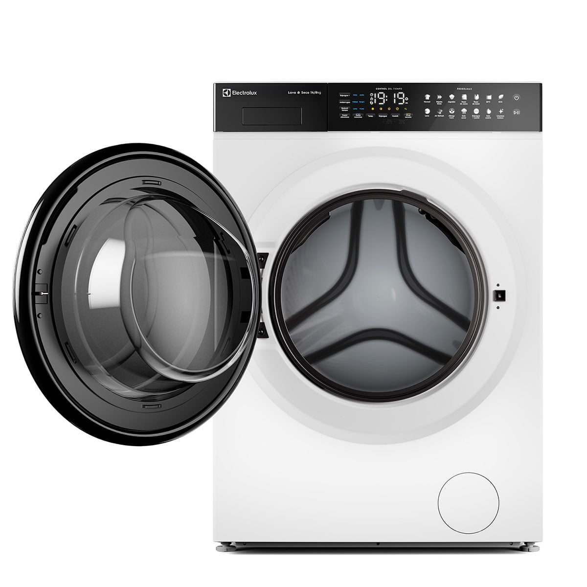 LAVADORA SECADORA ELECTROLUX EFLWD12W 14KG 8KG BLANCO - 4
