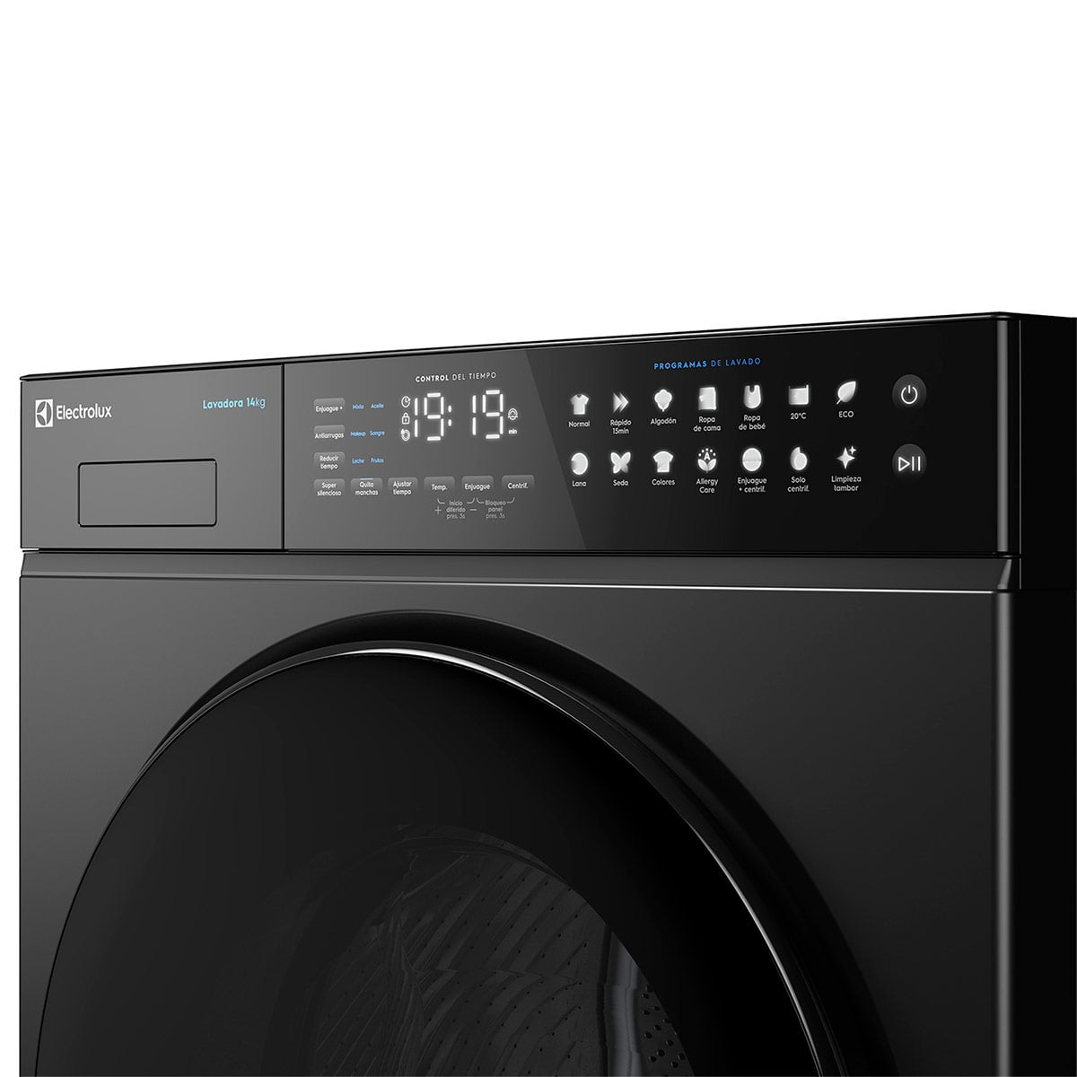 LAVADORA CARGA FRONTAL ELECTROLUX EFLWM12O 14KG GRAFITO - 5