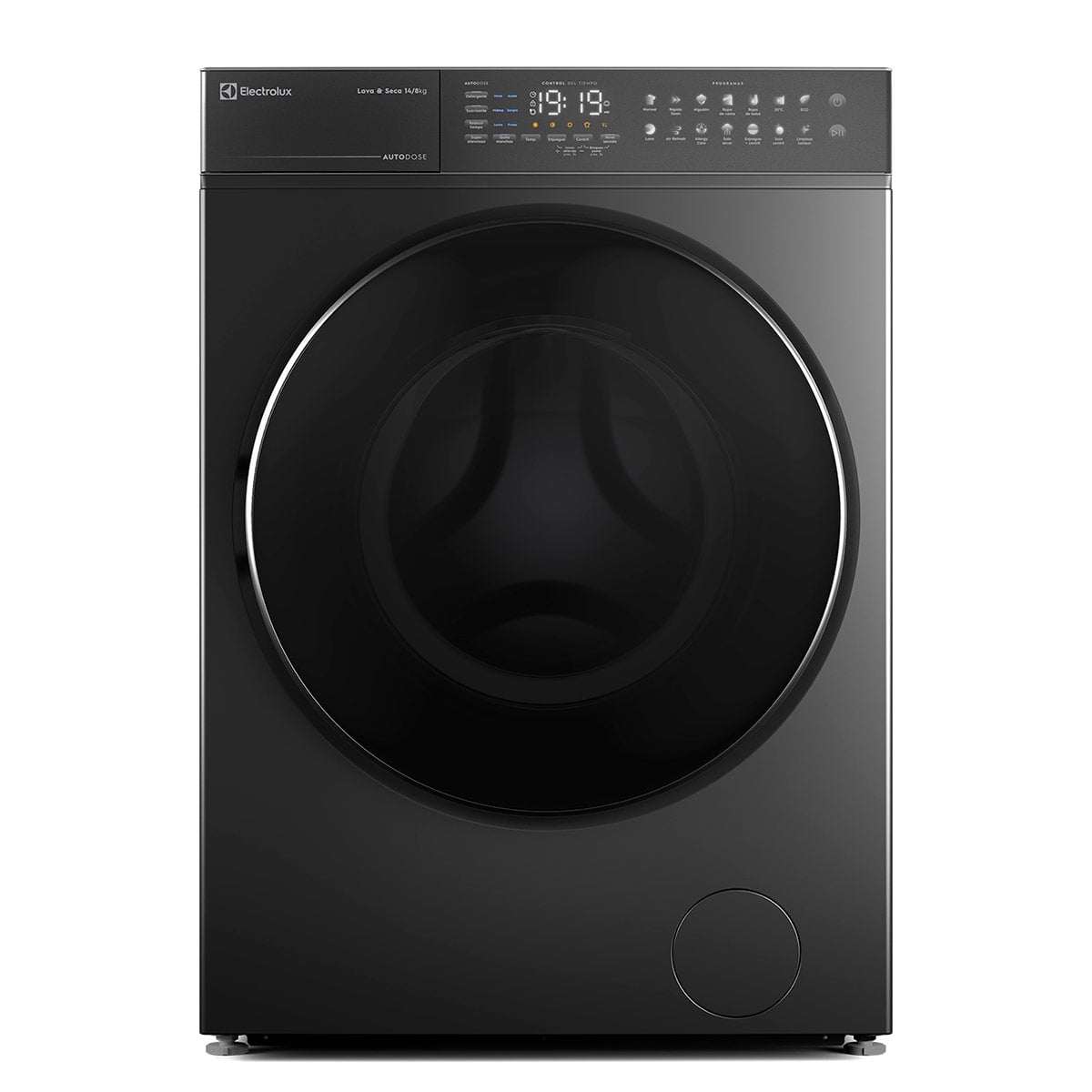 LAVADORA SECADORA ELECTROLUX FLWD12AU 14KG 8KG GRAFITO - 2