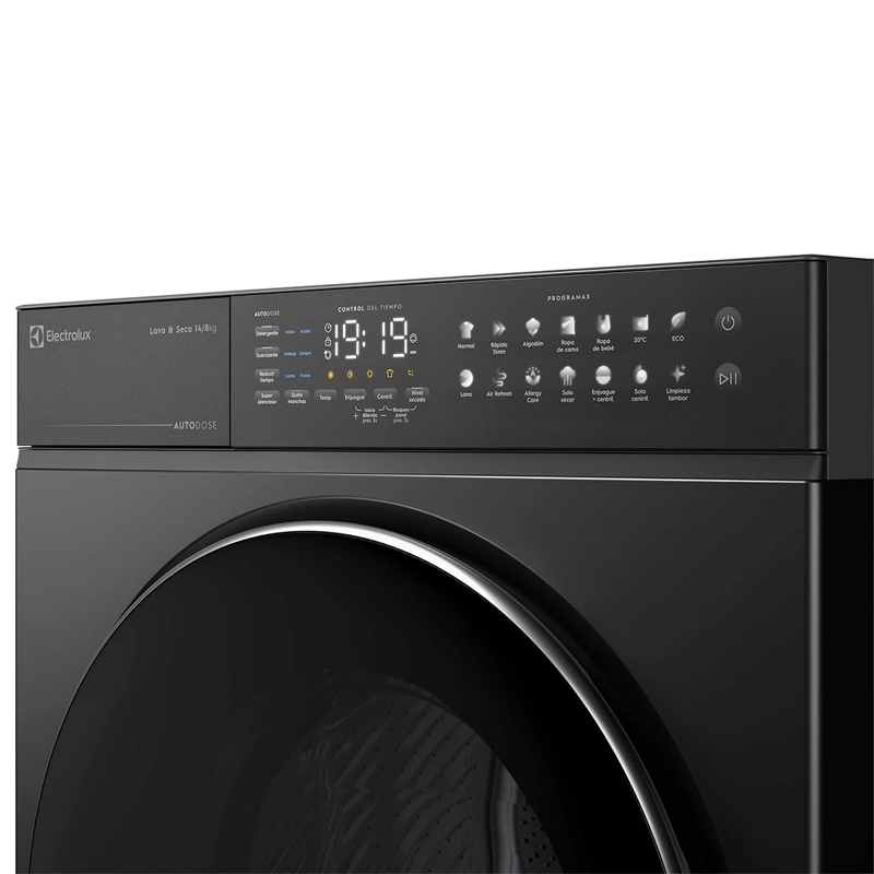 LAVADORA SECADORA ELECTROLUX FLWD12AU 14KG 8KG GRAFITO - 5