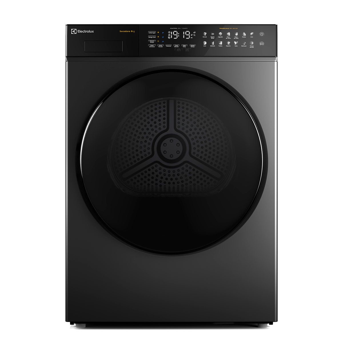 SECADORA DE ROPA BOMBA DE CALOR ELECTROLUX ETDHP8SZ 8KG GRAFITO - 2