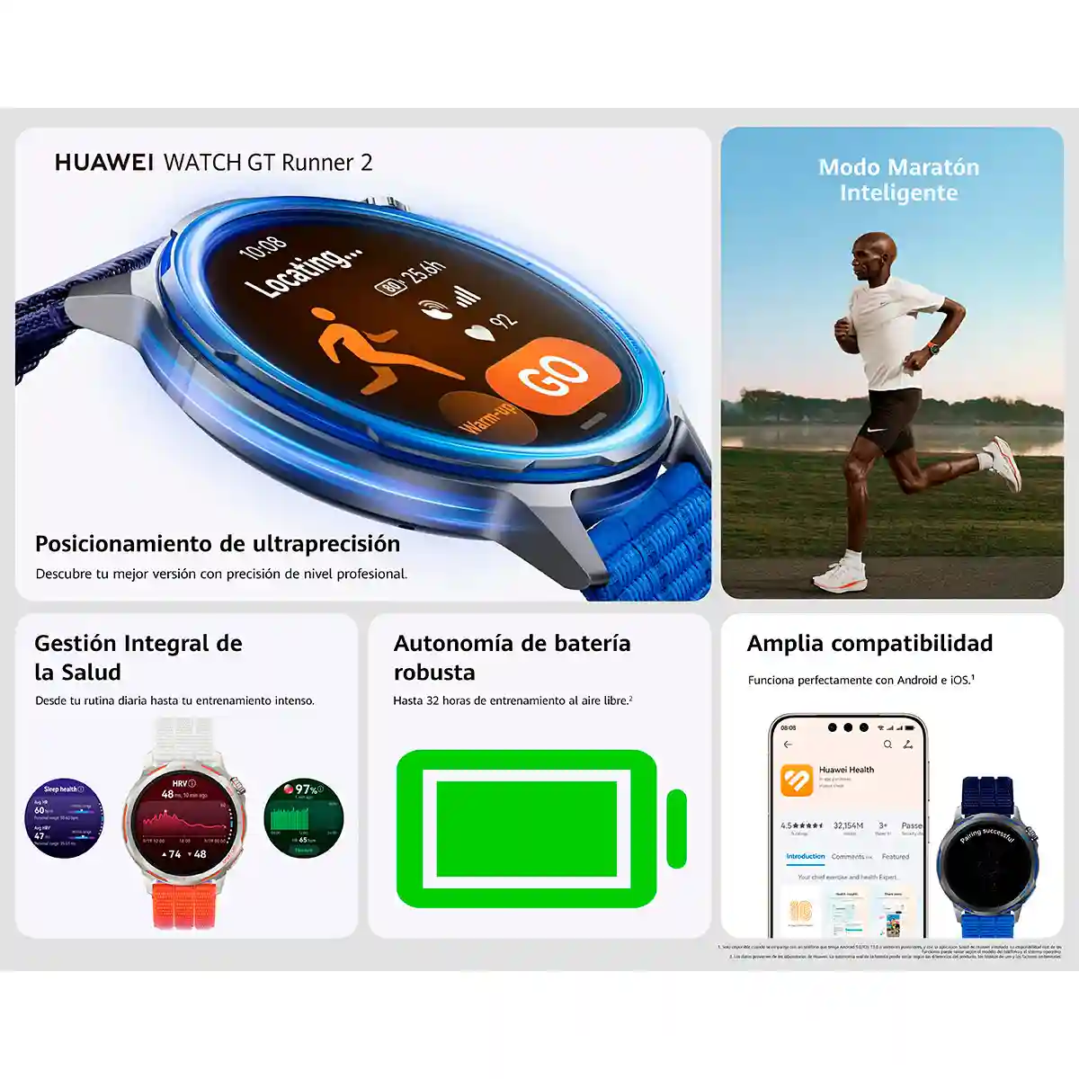 SMARTWATCH HUAWEI GT RUNNER 2 - 4