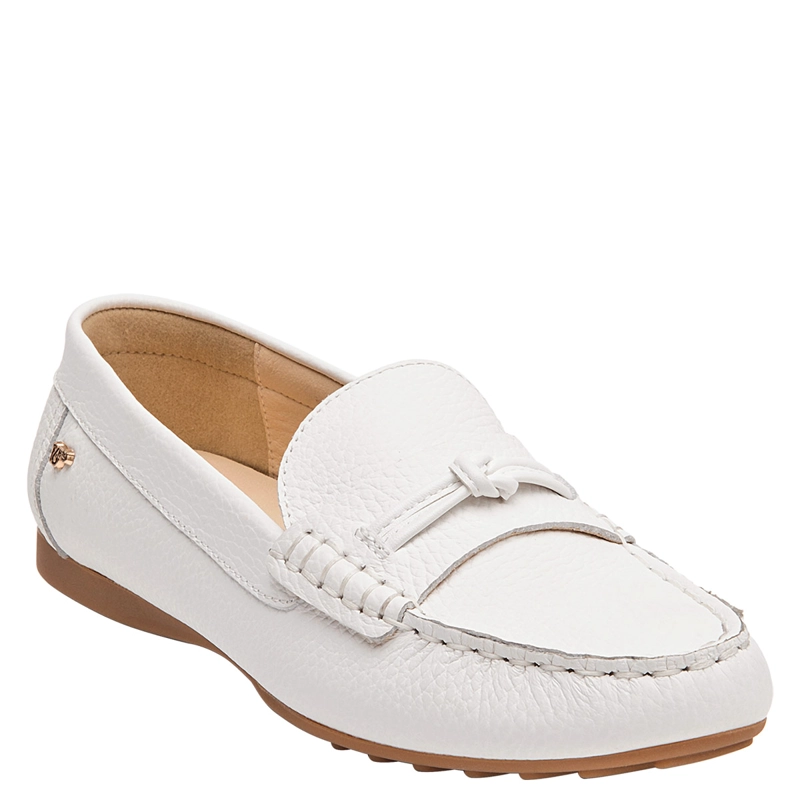 MOCASINES MUJER 16 HRS BLANCO 16M0464 CUERO - 2
