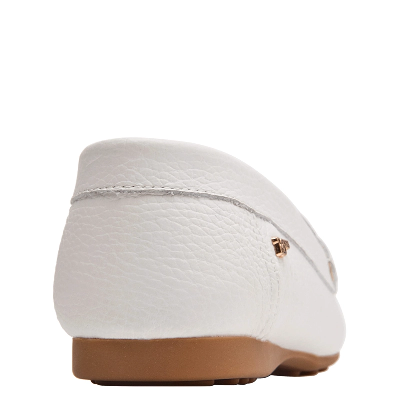 MOCASINES MUJER 16 HRS BLANCO 16M0464 CUERO - 5