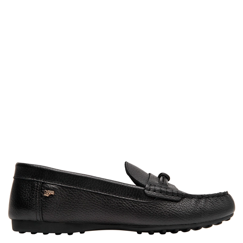 MOCASINES MUJER 16 HRS NEGRO 16M0464 CUERO - 1