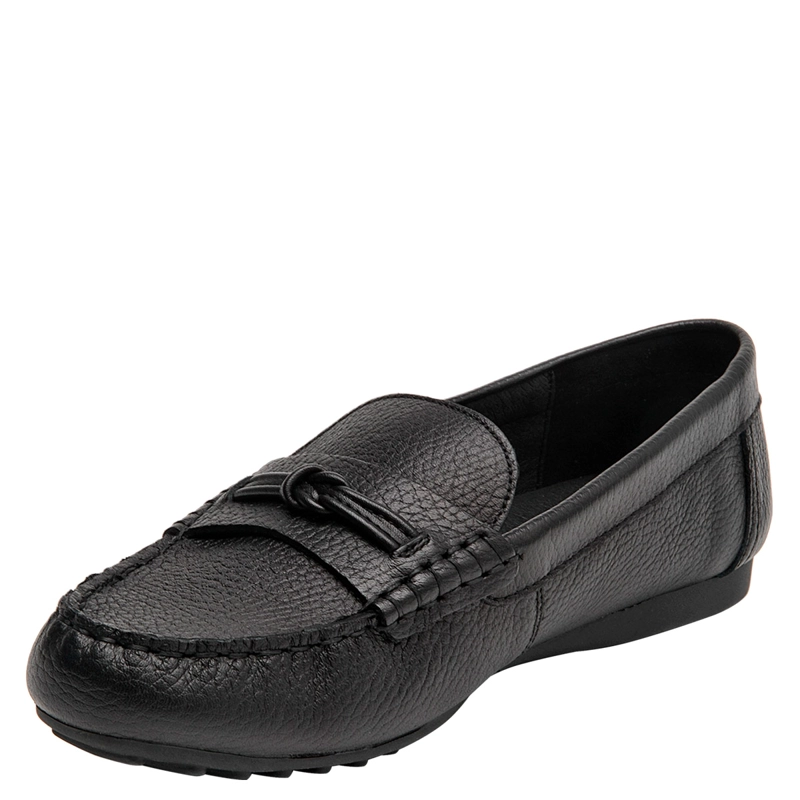 MOCASINES MUJER 16 HRS NEGRO 16M0464 CUERO - 3