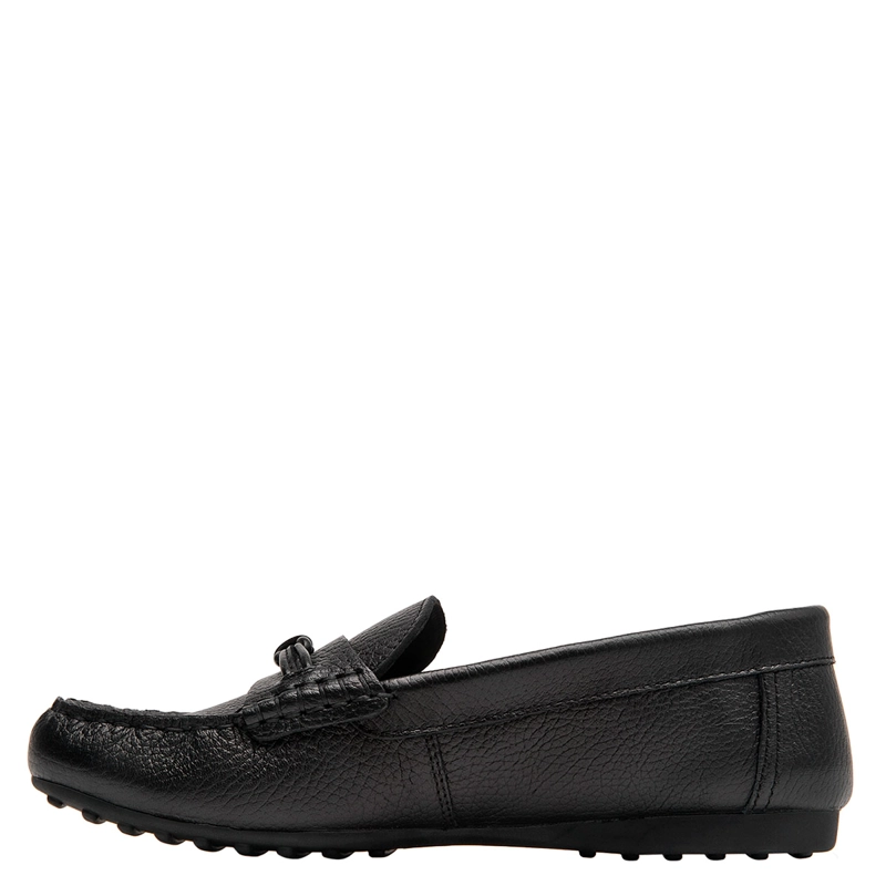MOCASINES MUJER 16 HRS NEGRO 16M0464 CUERO - 4