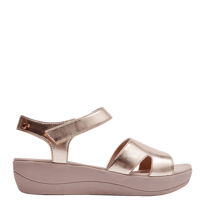 SANDALIAS MUJER 16 HRS DORADO 16M0497