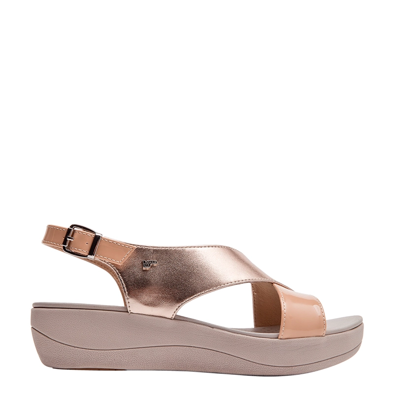 SANDALIAS MUJER 16 HRS BEIGE 16M0498