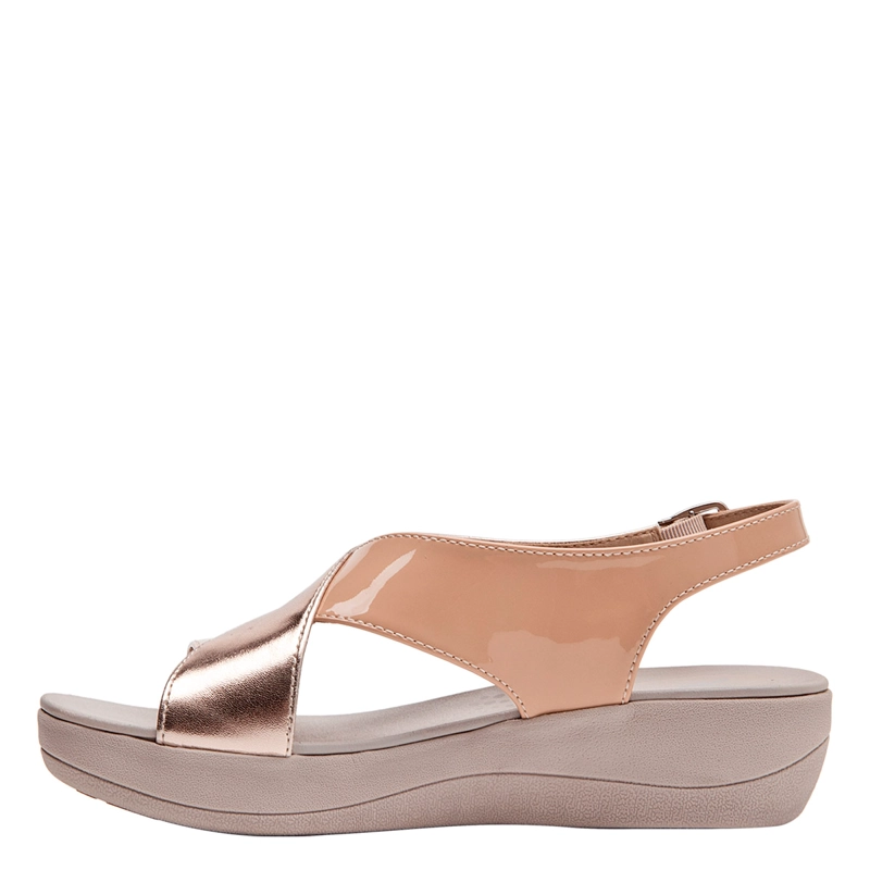 SANDALIAS MUJER 16 HRS BEIGE 16M0498 - 2