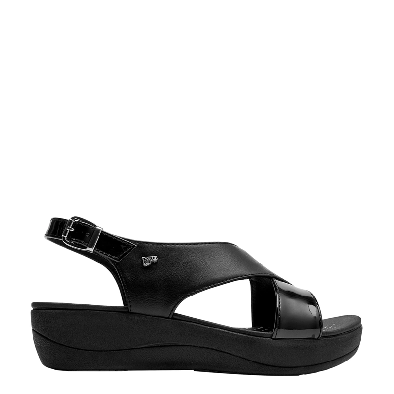 SANDALIAS MUJER 16 HRS NEGRO 16M0498
