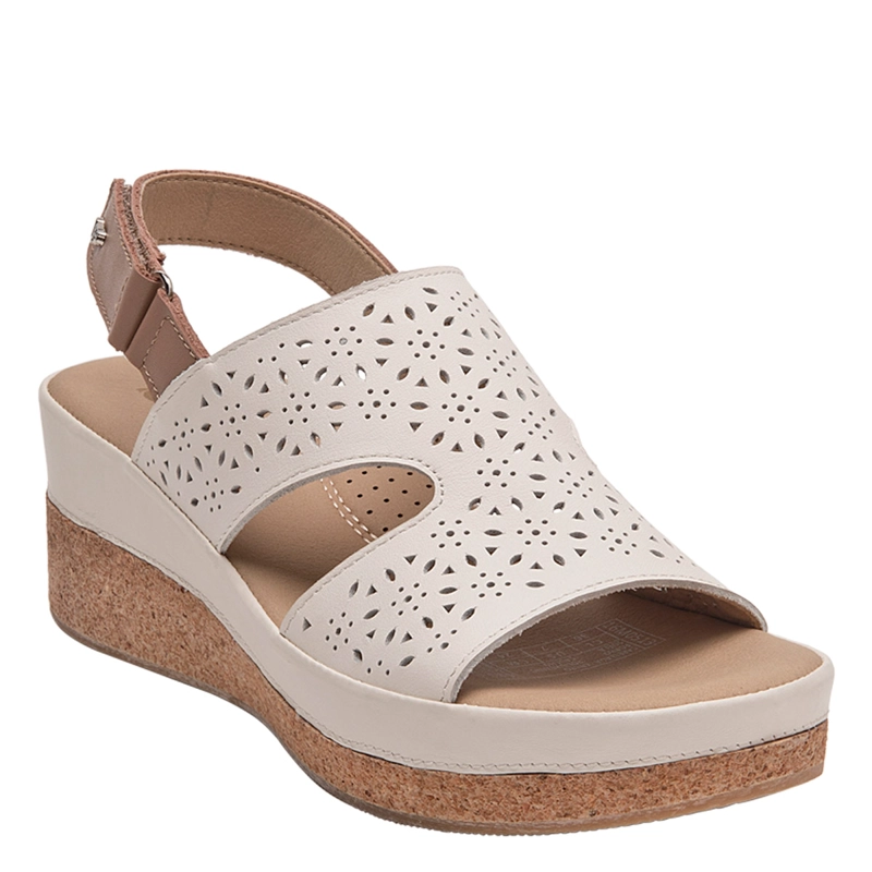 SANDALIAS MUJER 16 HRS BLANCO 16M0513 CUERO - 3