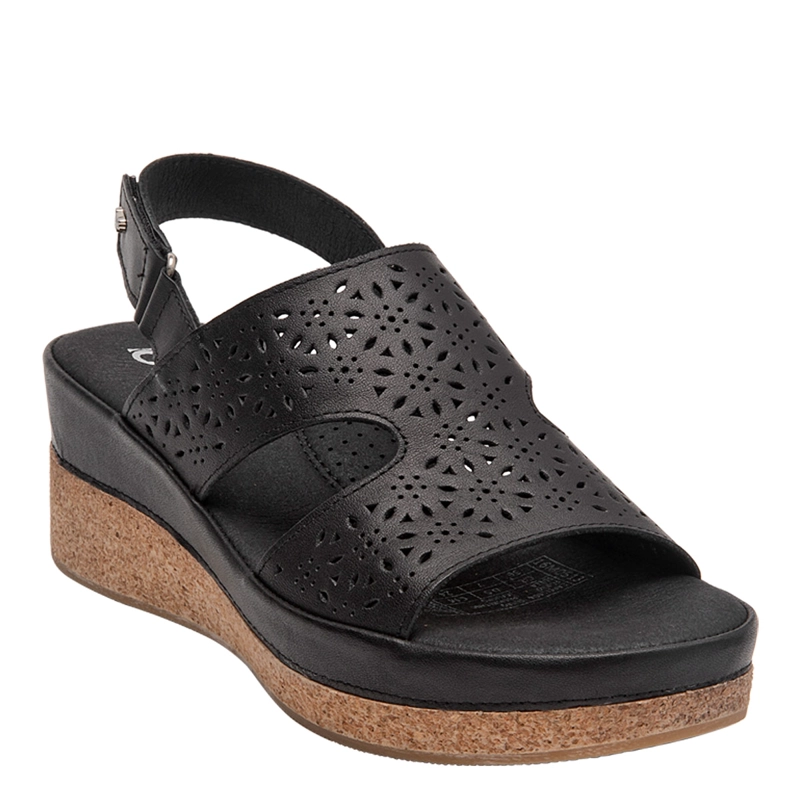 SANDALIAS MUJER 16 HRS NEGRO 16M0513 CUERO - 3