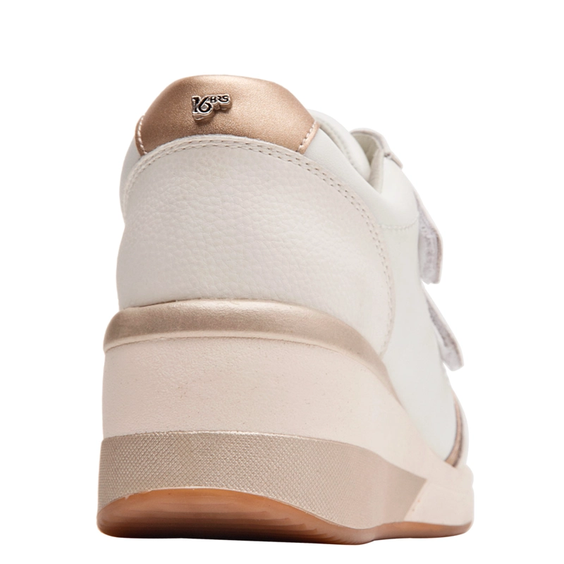 ZAPATILLAS MUJER 16 HRS URBANAS BLANCO 16M0482 CUERO - 5