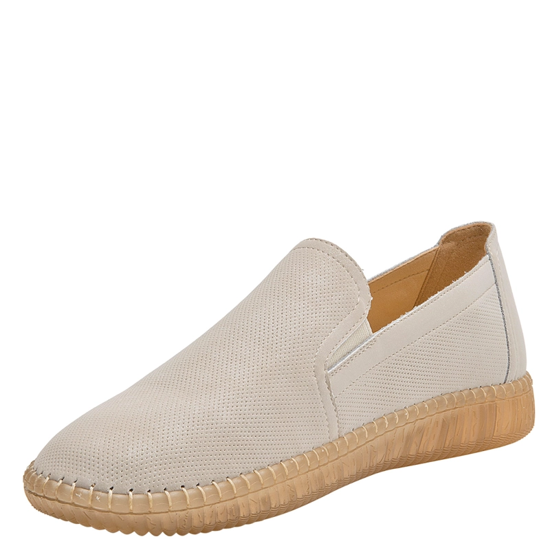 ZAPATOS MUJER 16 HRS BEIGE 16M0460 CUERO - 3