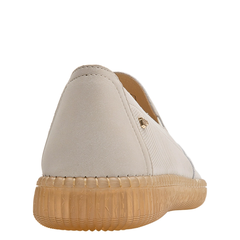 ZAPATOS MUJER 16 HRS BEIGE 16M0460 CUERO - 5