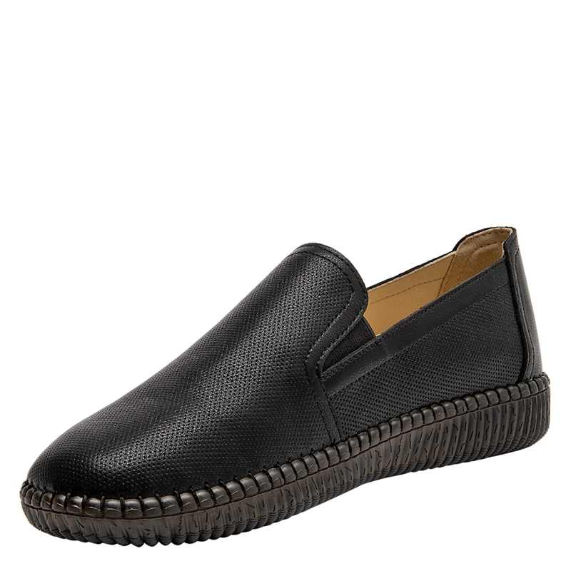 ZAPATOS MUJER 16 HRS NEGRO 16M0460 CUERO - 3
