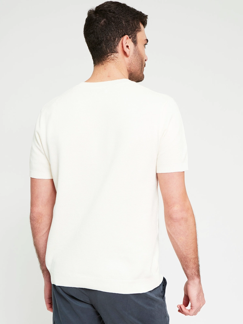 POLERA HOMBRE MARQUIS ALGODÓN CUELLO REDONDO MANGA CORTA - 2