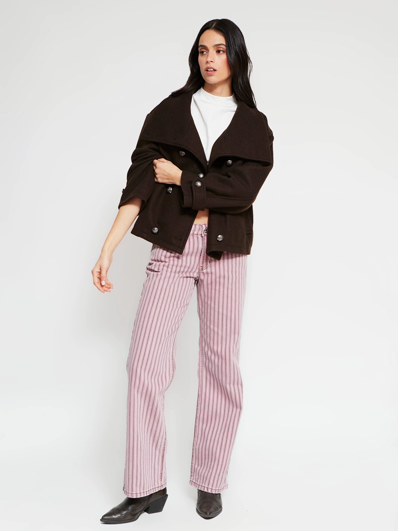 CHAQUETA MUJER INDEX CUELLO ALTO CORTA - 5