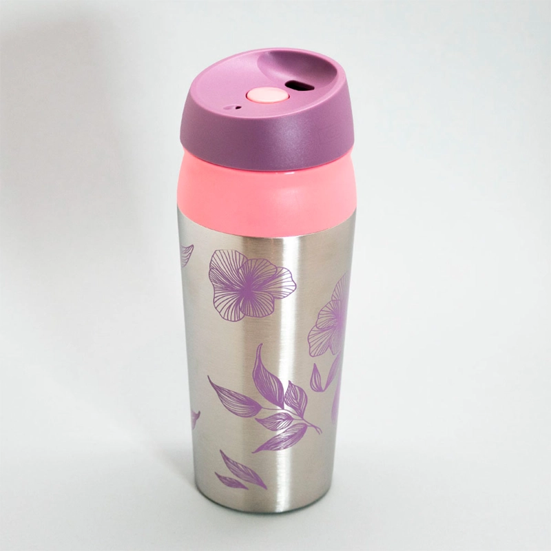 MUG KEEP BOTON NATURE ROSA - 4