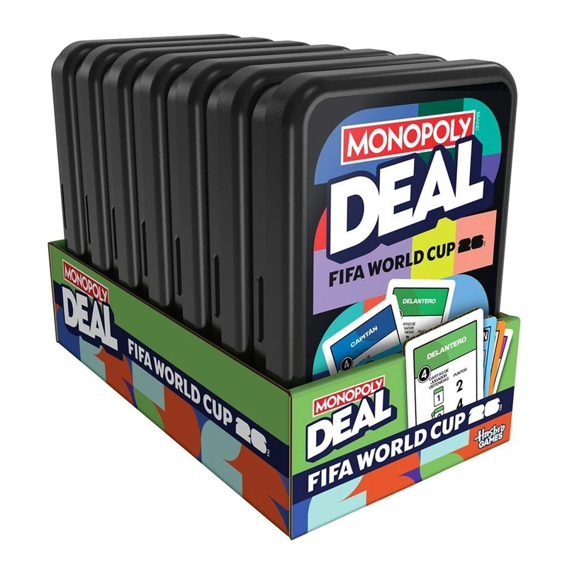 JUEGOS DE MESA MONOPOLY DEAL EDICIÓN COPA MUNDIAL DE LA FIFA 2026  - 6