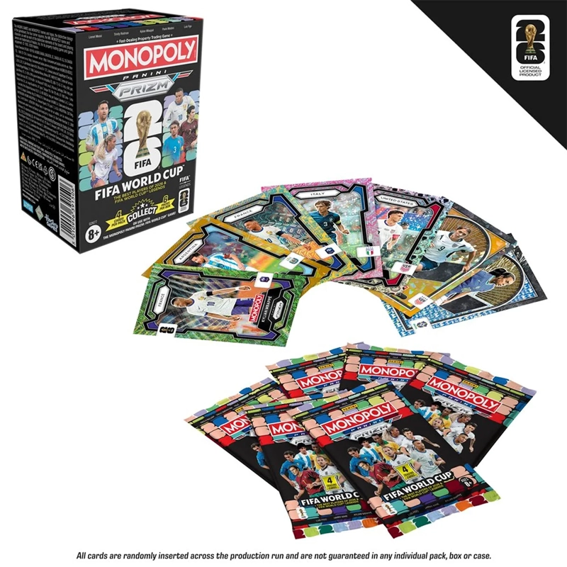 JUEGO DE CARTAS MONOPOLY PANINI PRIZM: COPA MUNDIAL DE LA FIFA - 4